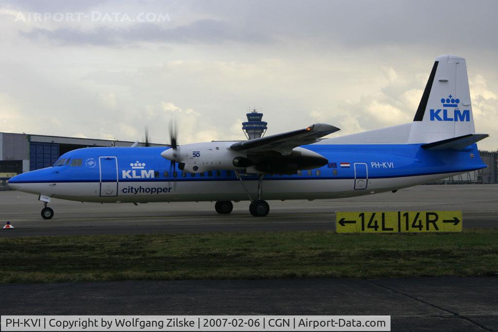 PH-KVI, 1991 Fokker 50 C/N 20218, visitor