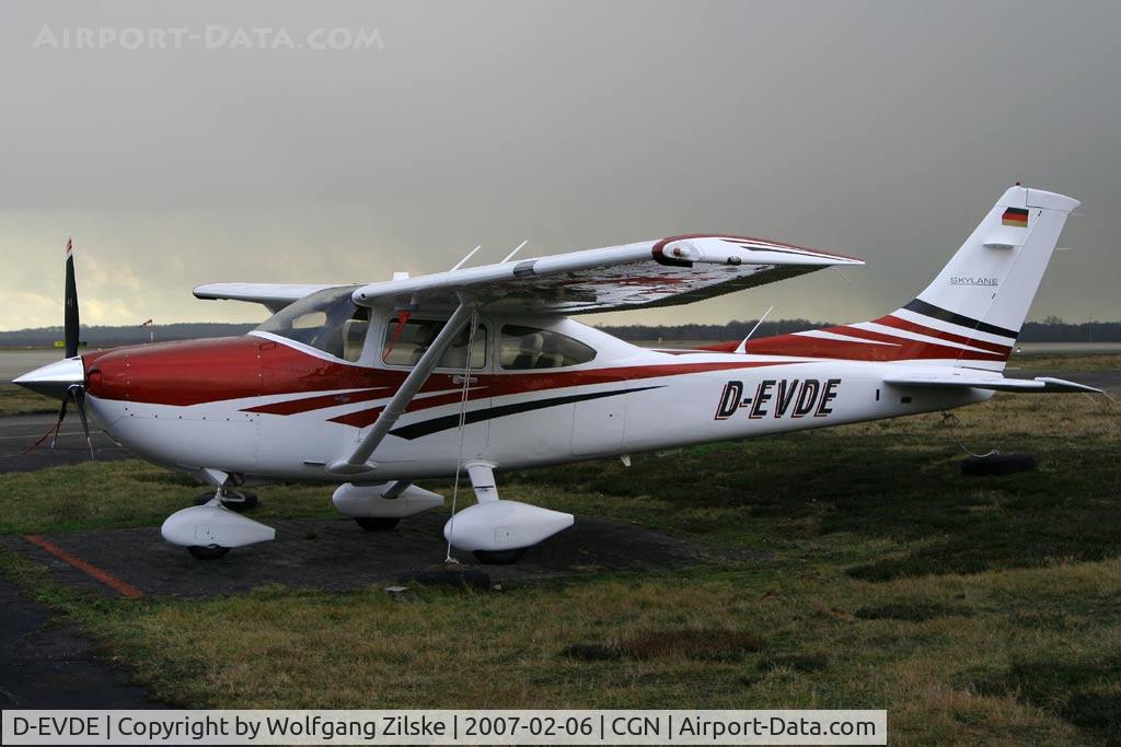 D-EVDE, Cessna T182T Turbo Skylane C/N Not found D-EVDE, visitor
