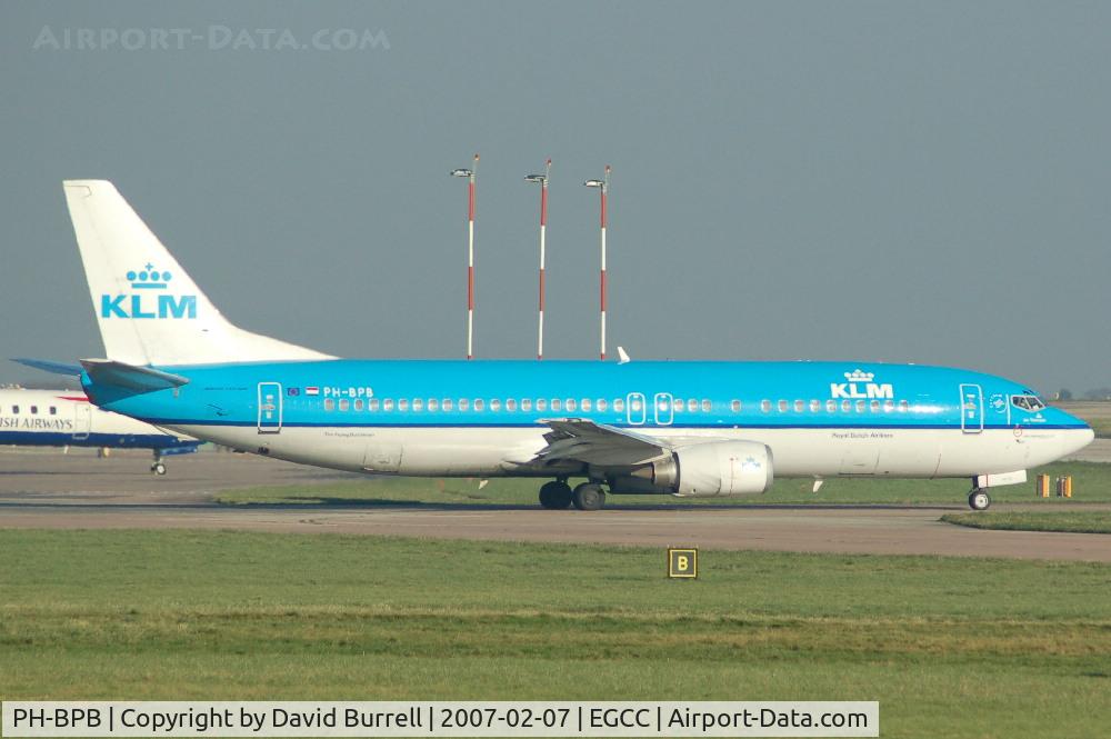PH-BPB, 1989 Boeing 737-4Y0 C/N 24344, KLM - Taxiing