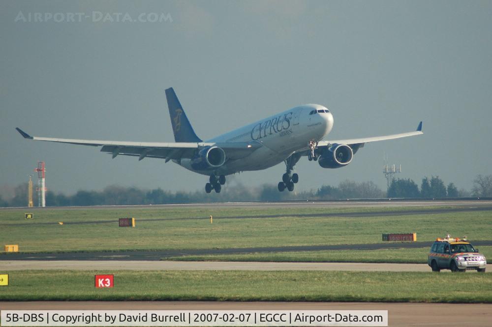 5B-DBS, 2002 Airbus A330-243 C/N 505, Cyprus Airways - Landing