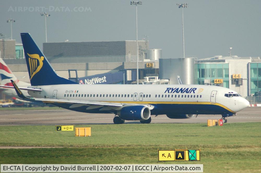 EI-CTA, 2002 Boeing 737-8AS C/N 29936, Ryanair - Taxiing