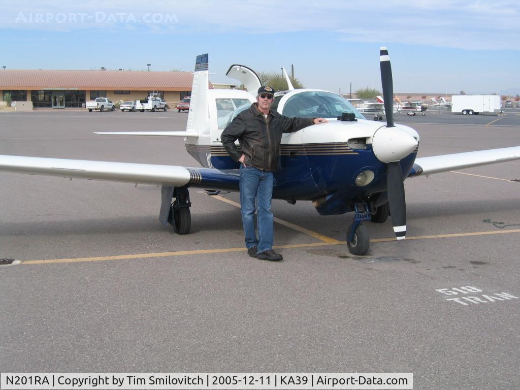 N201RA, 1982 Mooney M20J 201 C/N 24-1319, We got here so fast!