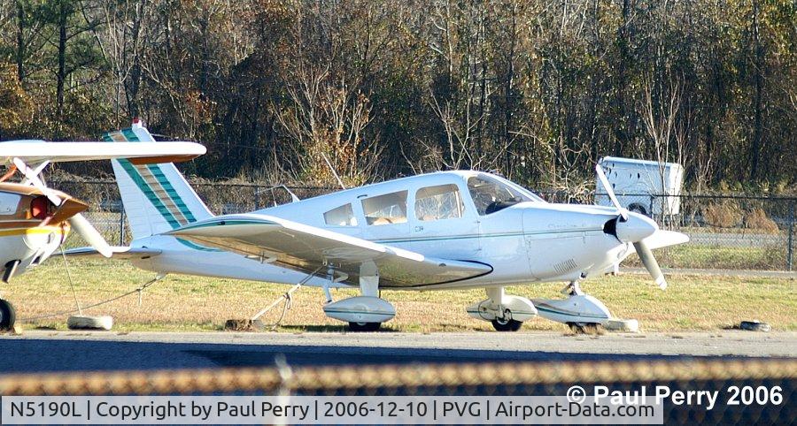 N5190L, 1967 Piper PA-28-180 Cherokee C/N 28-4479, In visiting apparently