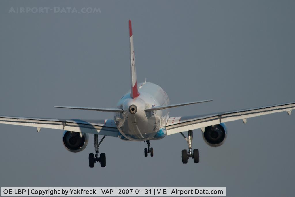 OE-LBP, 1998 Airbus A320-214 C/N 797, Austrian Airlines Airbus 320