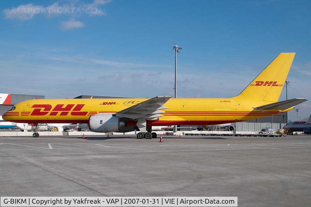 G-BIKM, 1984 Boeing 757-236/SF C/N 22184, European Air Transport Boeing 757-200 in DHL colors