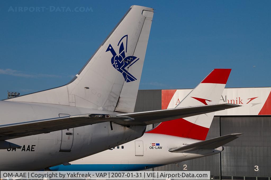 OM-AAE, 1986 Boeing 737-3Z9 C/N 23601/1254, Slovak Airlines Boeing 737-300