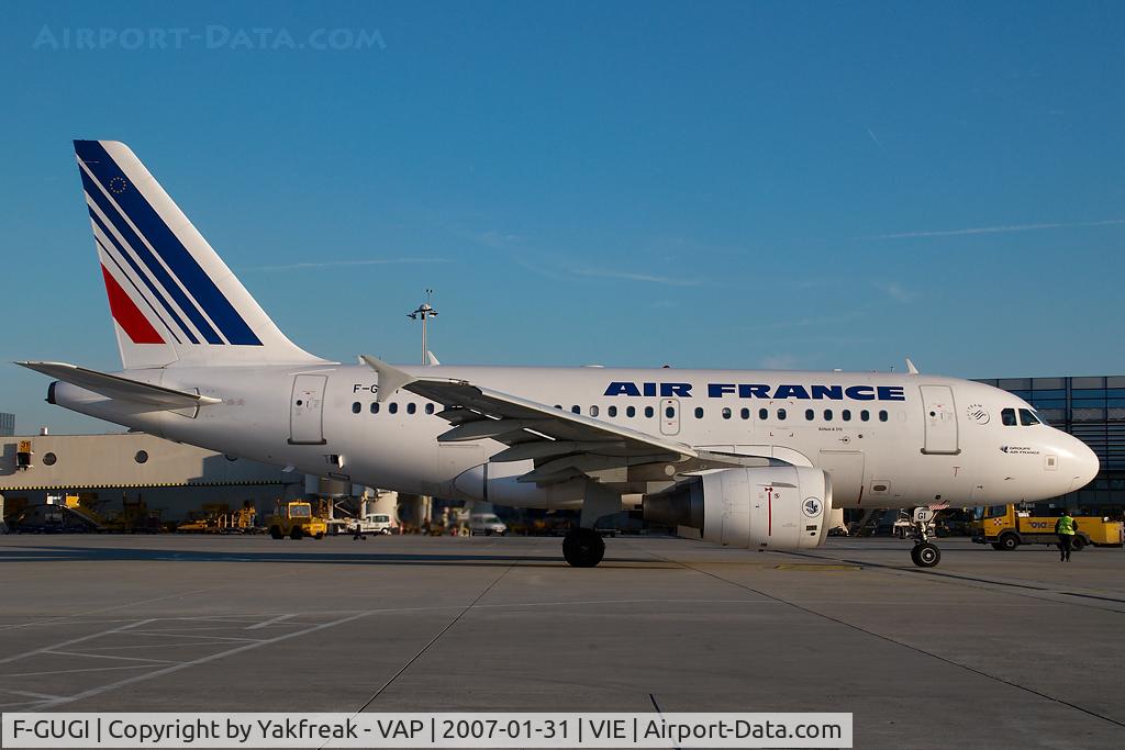 F-GUGI, 2004 Airbus A318-111 C/N 2350, Air France Airbus 318