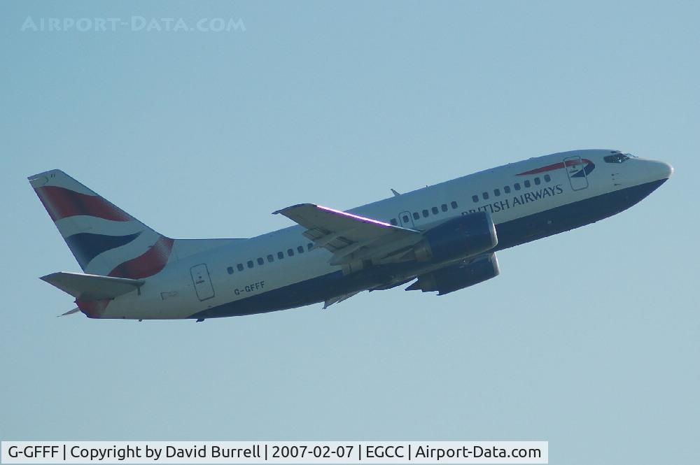 G-GFFF, 1990 Boeing 737-53A C/N 24754, British Airways - Taking Off