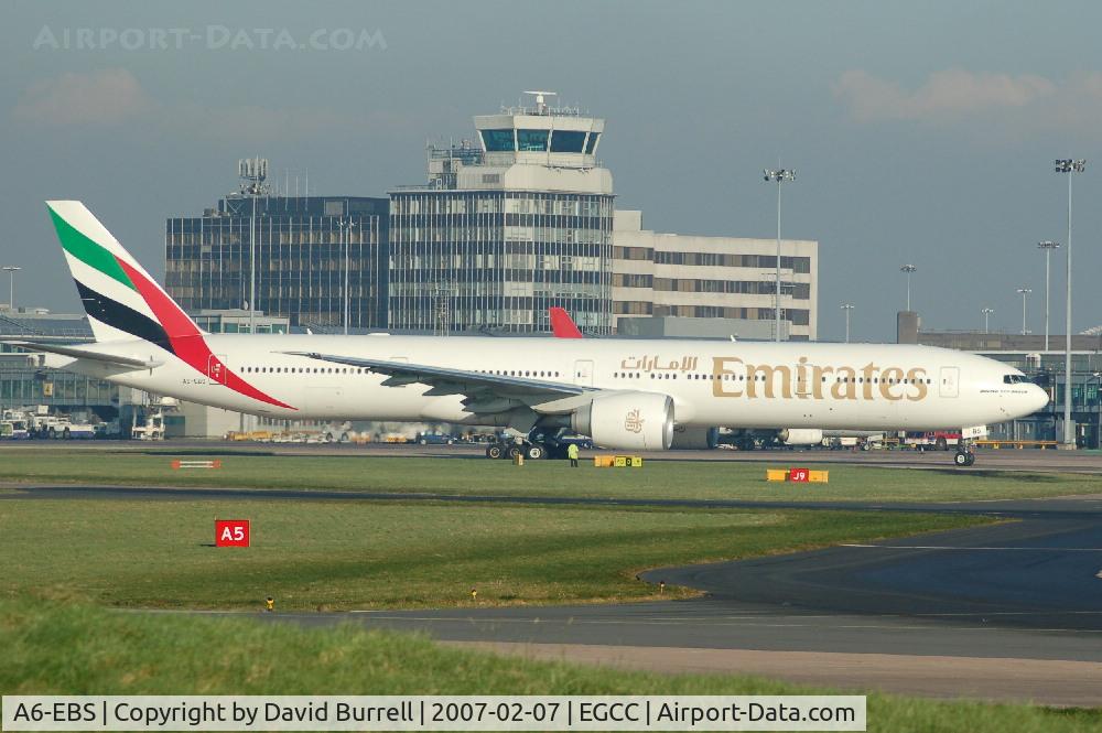 A6-EBS, 2006 Boeing 777-31H/ER C/N 32715, Emirates - Taxiing