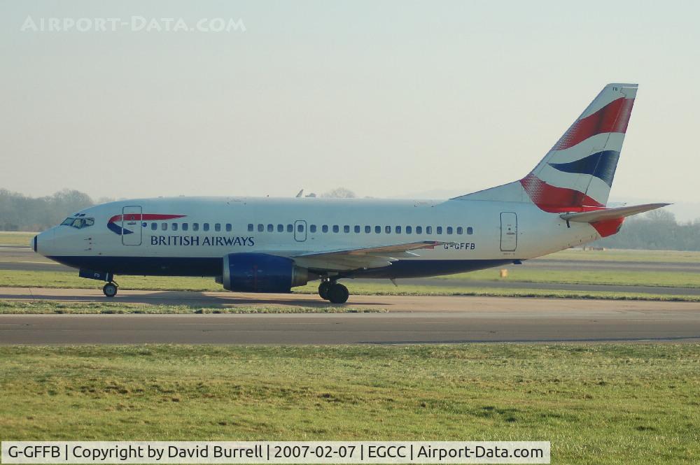 G-GFFB, 1992 Boeing 737-505 C/N 25789, British Airways - Taxiing