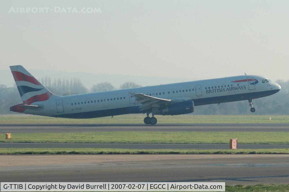G-TTIB, 2001 Airbus A321-231 C/N 1433, British Airways - Taking Off