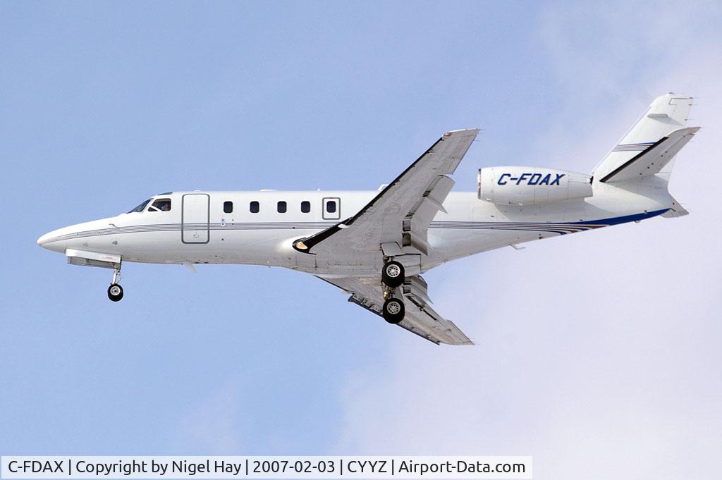 C-FDAX, 1992 Israel Aircraft Industries IAI-1125 Westwind Astra C/N 058, Landing on Rwy 23