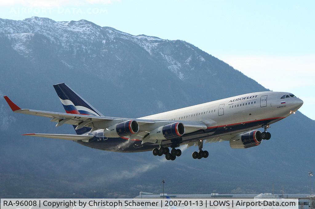 RA-96008, 1992 Ilyushin Il-96-300 C/N 74393201005, take off Aeroflot Ilyushin Il-96-300