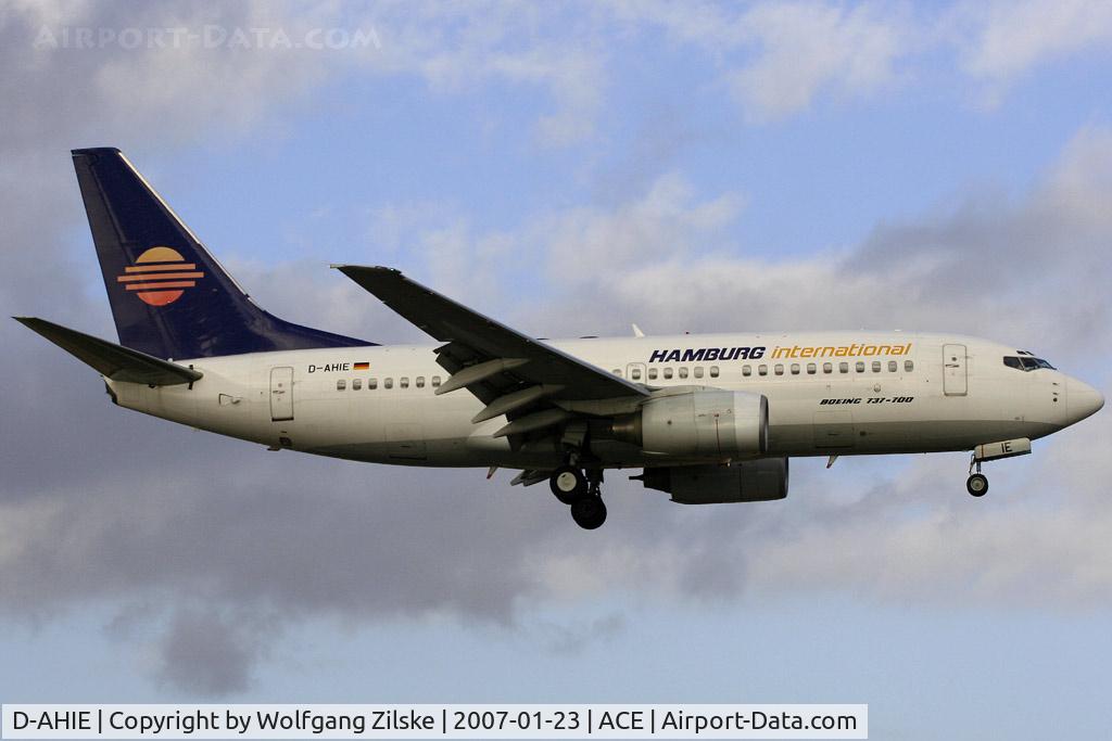 D-AHIE, 1999 Boeing 737-73S C/N 29081, visitor