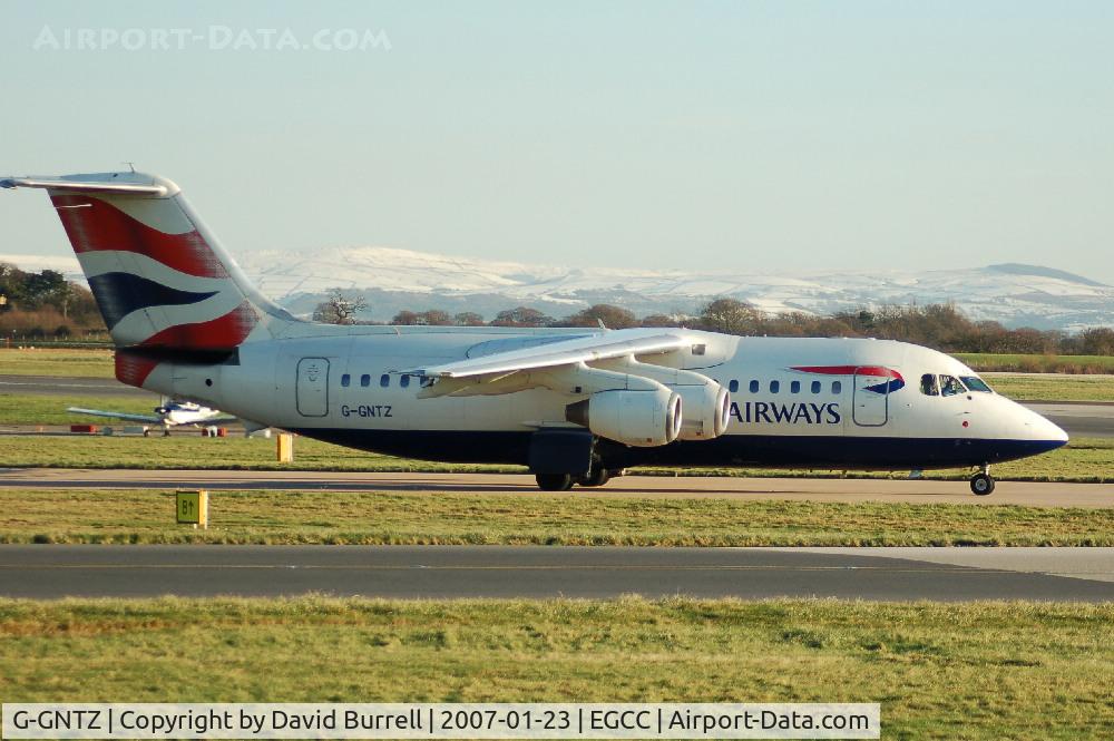 G-GNTZ, 1984 British Aerospace BAe.146-200A C/N E2036, British Airways - Taxiing