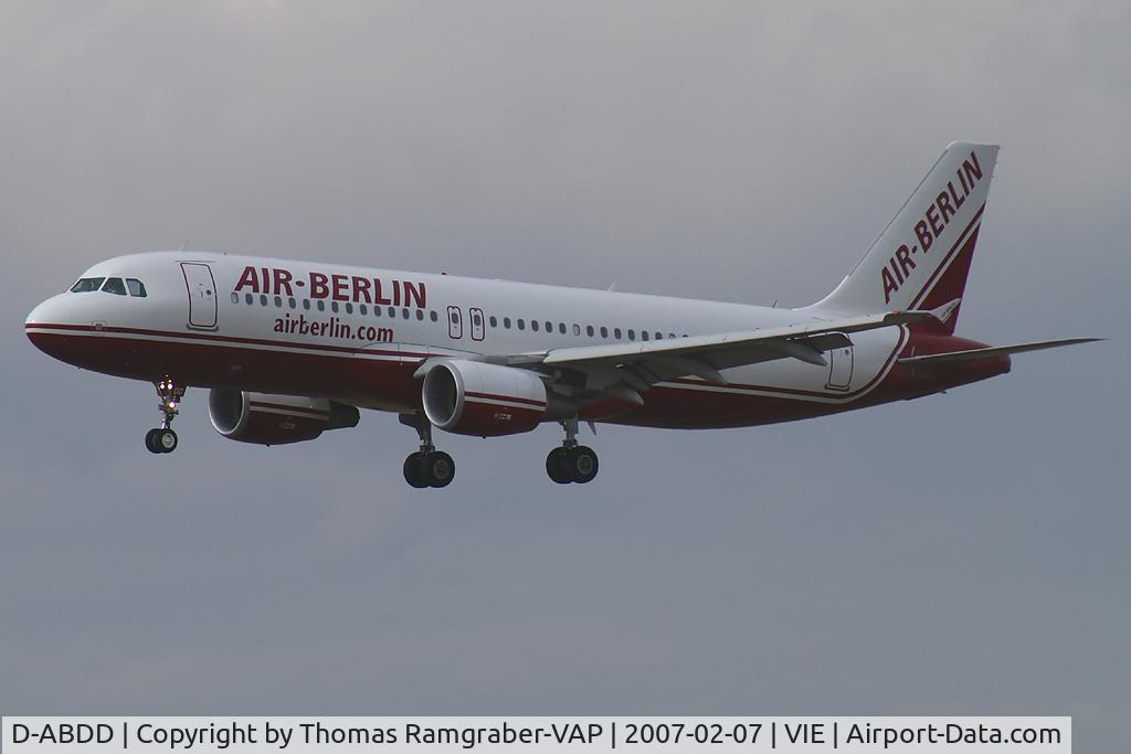 D-ABDD, 2006 Airbus A320-214 C/N 2685, Air Berlin Airbus A320