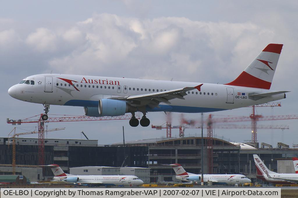 OE-LBO, 1998 Airbus A320-214 C/N 776, Austrian Airlines Airbus A320