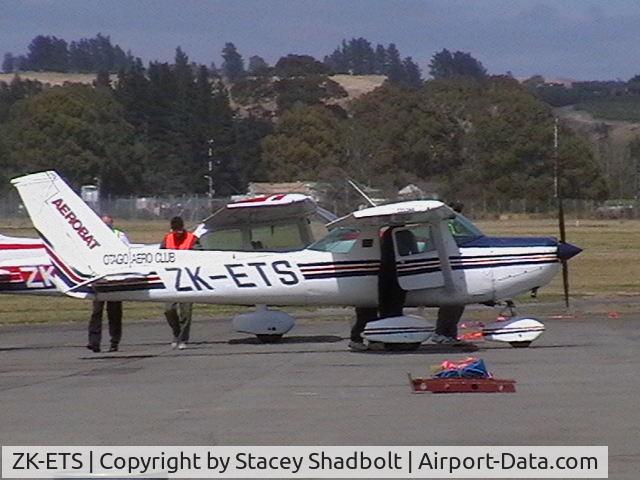 ZK-ETS, Cessna A152 Aerobat C/N A1520886, ZK-ETS in RNZAF Woodbourne for ATC flying course