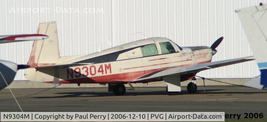 N9304M, 1966 Mooney M20E C/N 1237, Wonder when (and even if) she'll see the paint shop