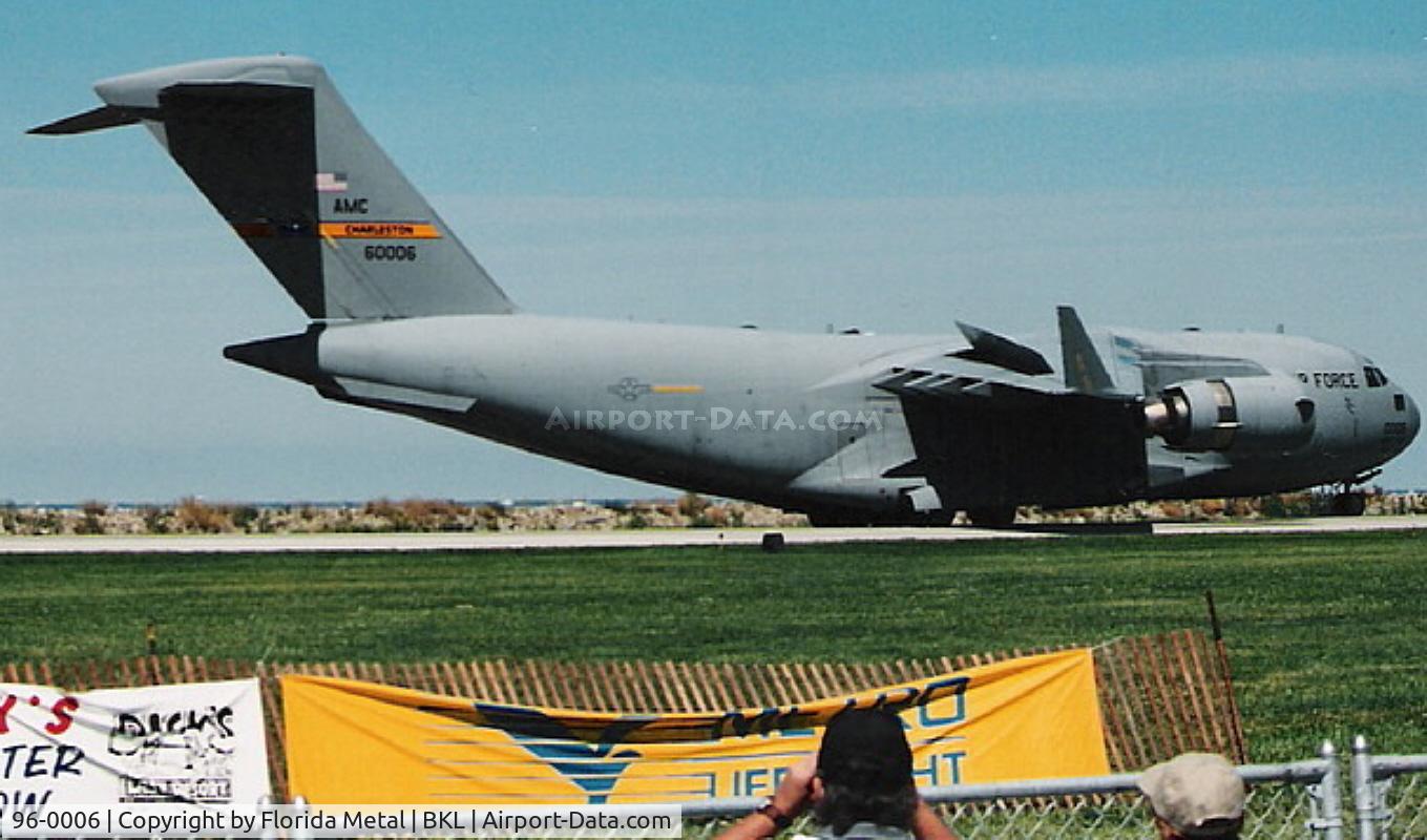 96-0006, 1996 McDonnell Douglas C-17A Globemaster III C/N P-38, C-17