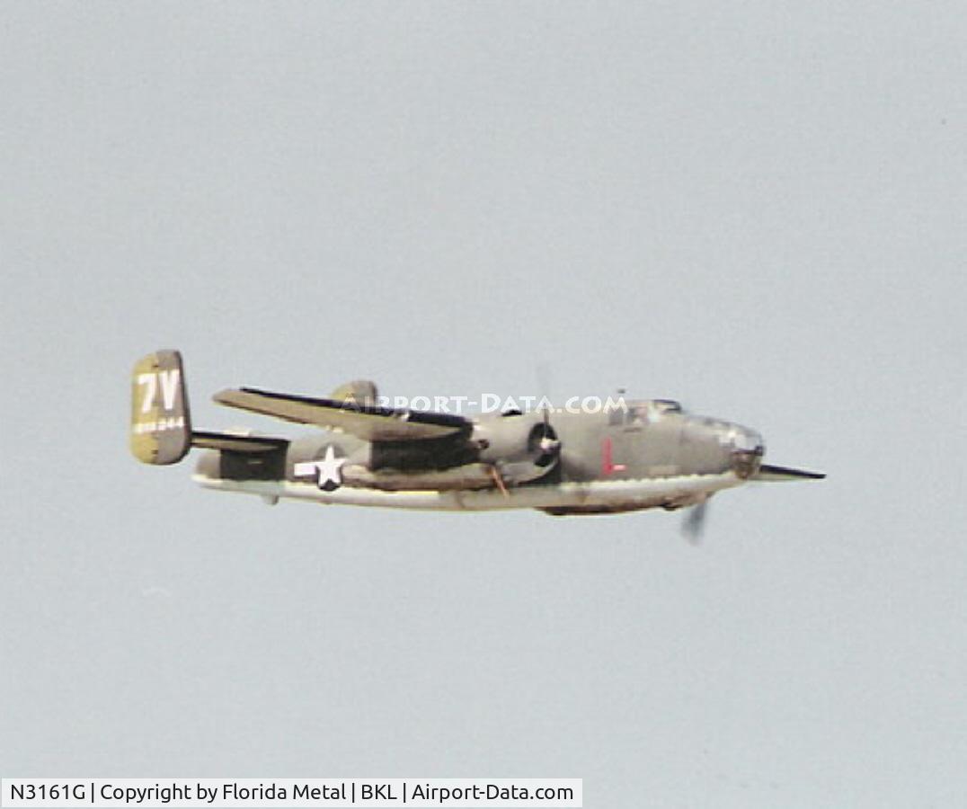 N3161G, 1958 North American TB-25N Mitchell C/N 108-33599, B-25 Mitchell