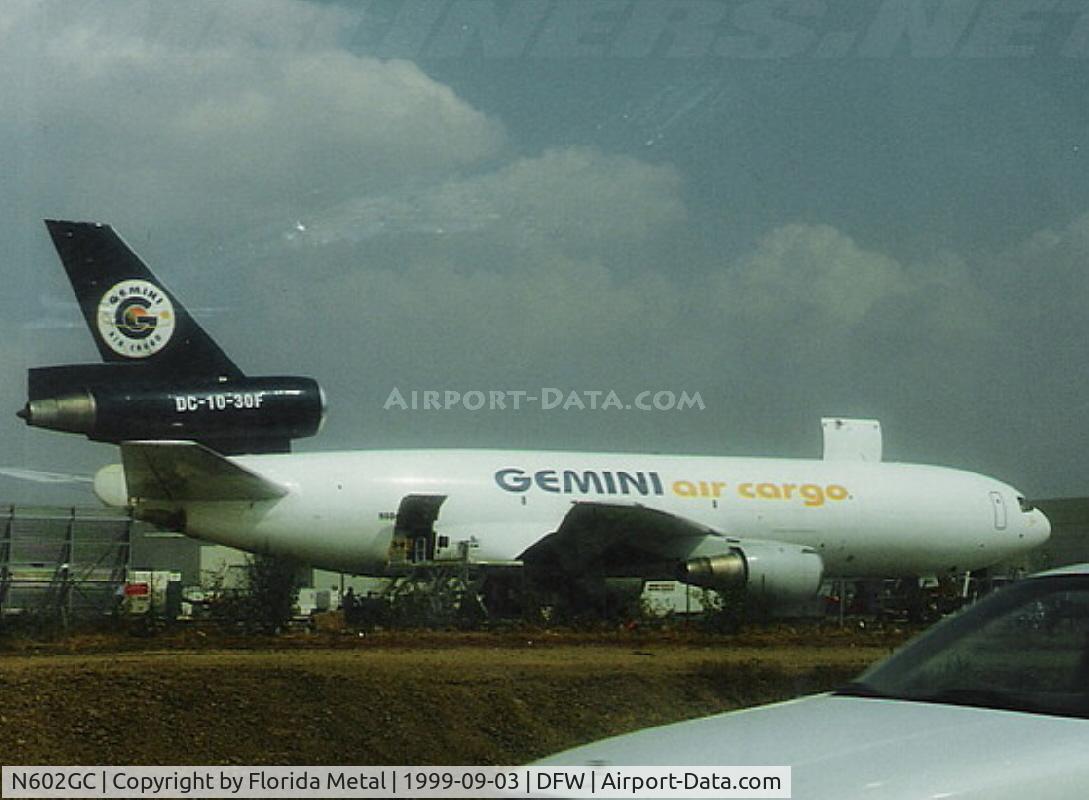 N602GC, 1974 McDonnell Douglas DC-10-30F C/N 47923, Gemini DC-10