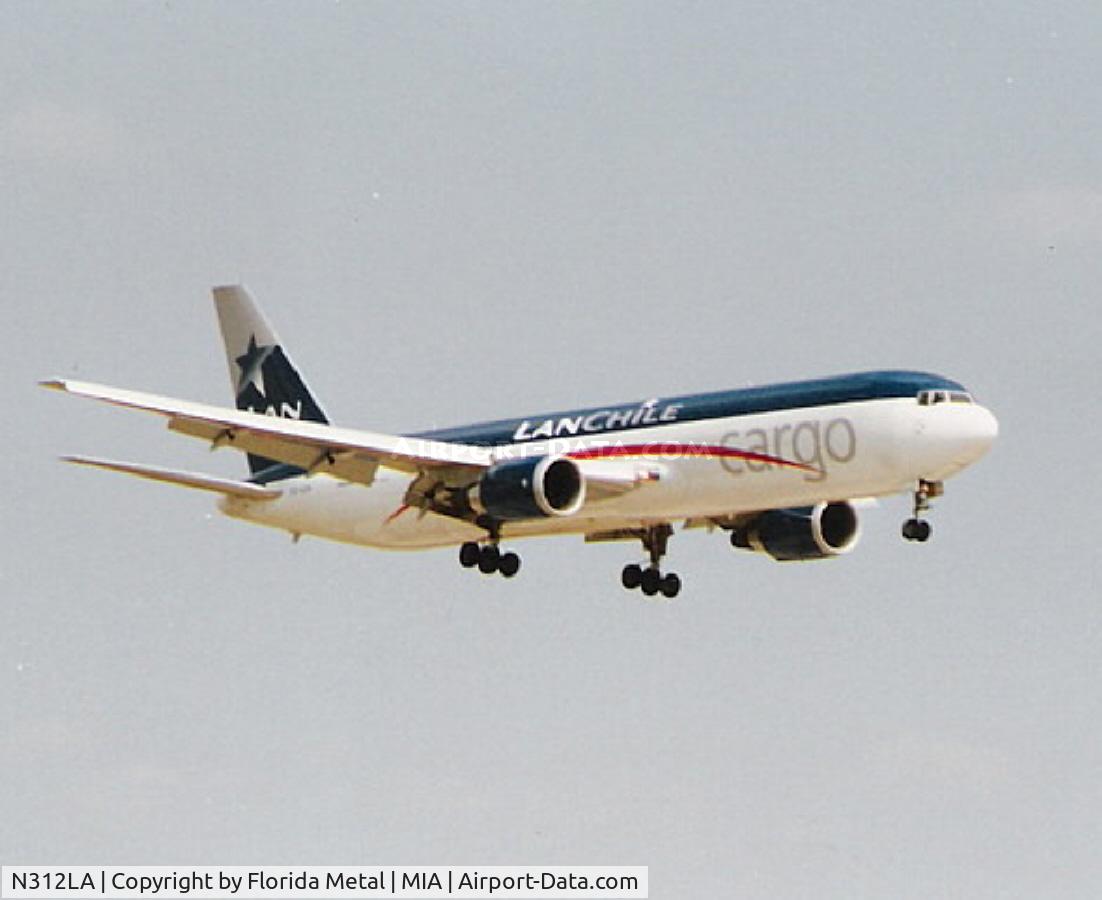 N312LA, 2001 Boeing 767-316F C/N 32572, Lan Chile Cargo 767-300