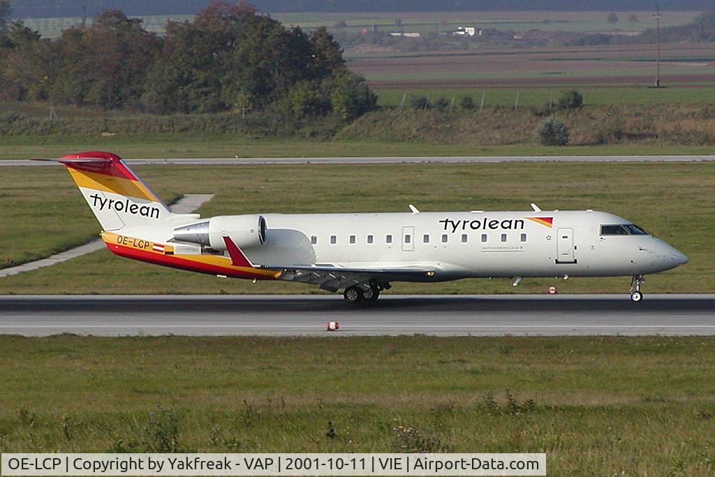 OE-LCP, 2001 Canadair CRJ-200LR (CL-600-2B19) C/N 7480, Tyrolean Airways Regionaljet