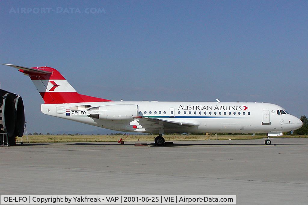 OE-LFO, 1995 Fokker 70 (F-28-0070) C/N 11559, Austrian Airlines Fokker 70
