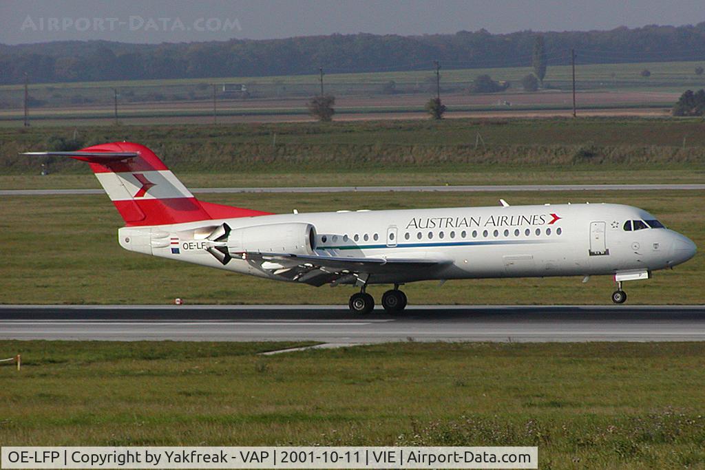 OE-LFP, Fokker 70 (F-28-0070) C/N 11560, Austrian Airlines Fokker 70
