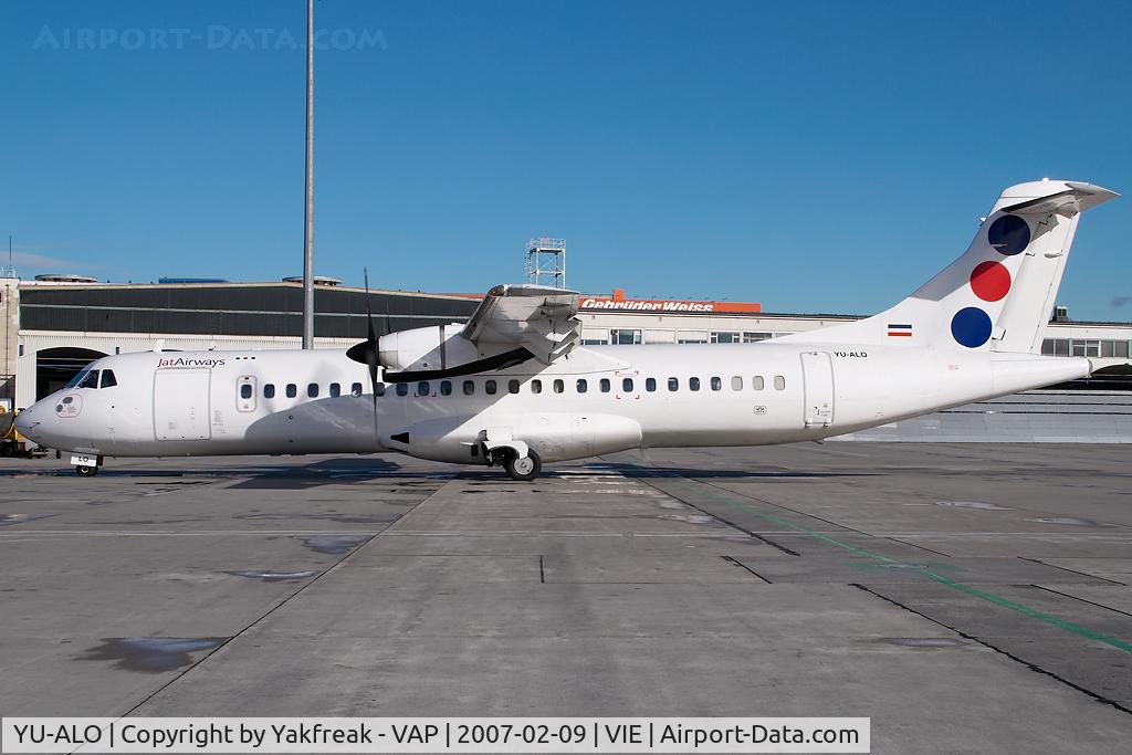 YU-ALO, 1990 ATR 72-202 C/N 186, JAT Airways ATR72