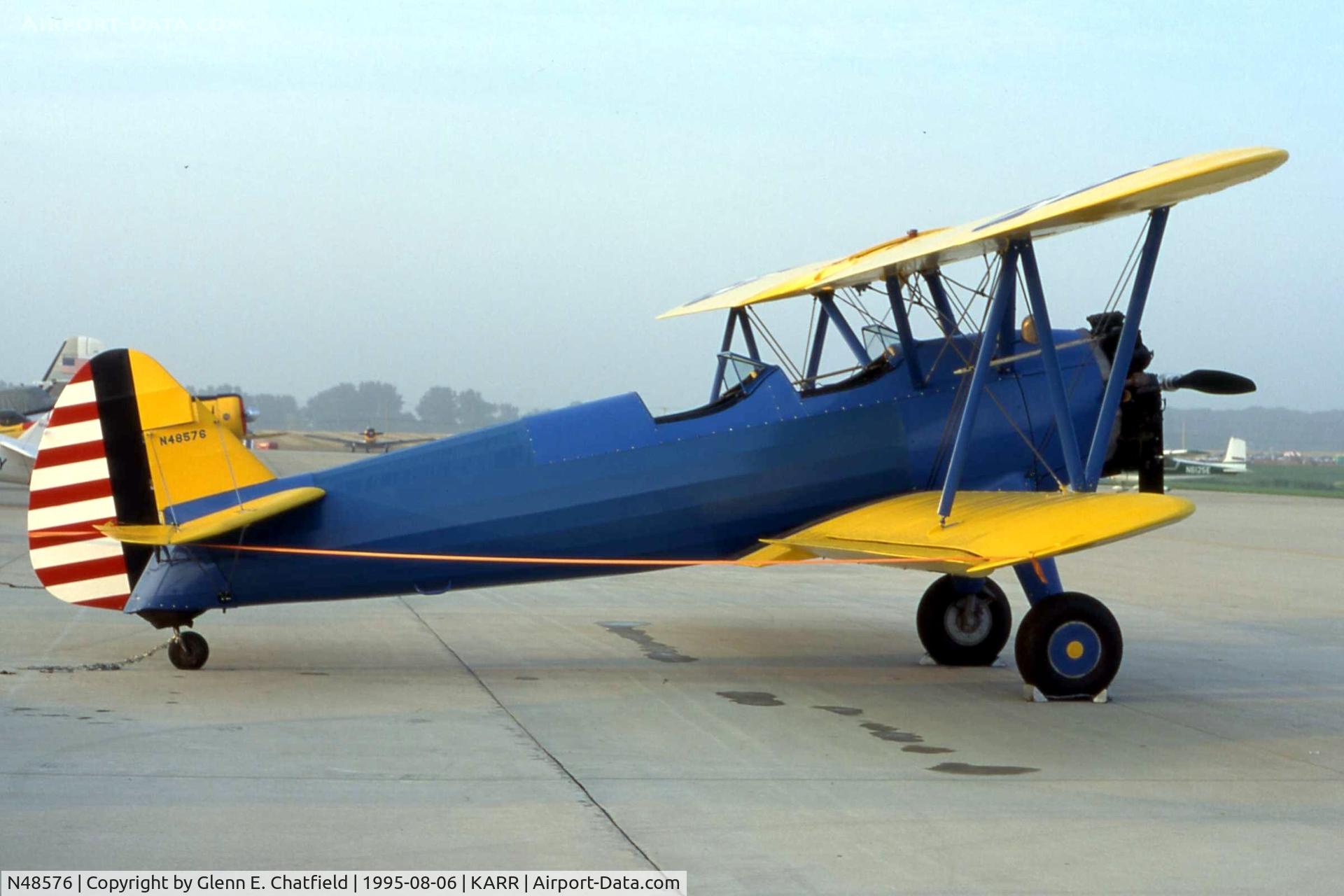 N48576, Boeing A75N1(PT17) C/N 75-2441, At Freedom Flight America