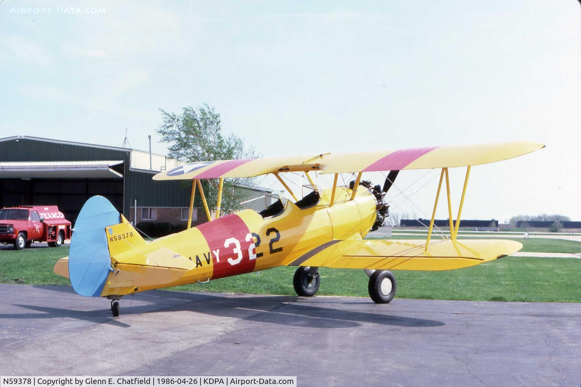 N59378, 1940 Boeing A75N1(PT17) C/N 75-489, PT-18 40-1932