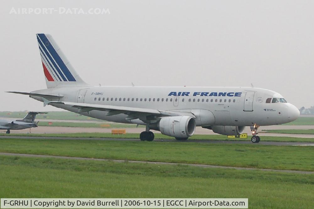 F-GRHU, 2001 Airbus A319-111 C/N 1471, Air France - Taxiing