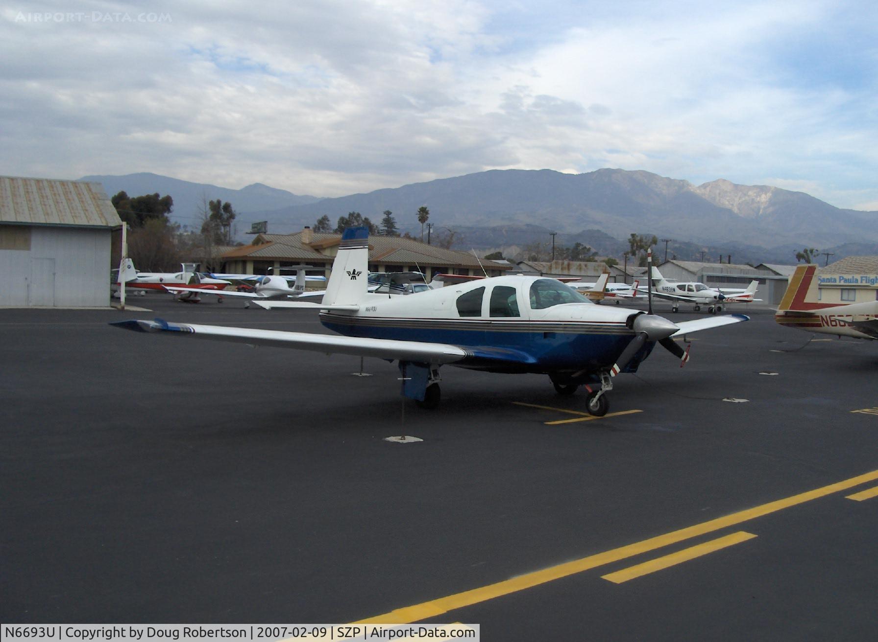 N6693U, 1963 Mooney M20C Ranger C/N 2420, 1963 Mooney M20C, Lycoming O&VO-360 180 Hp