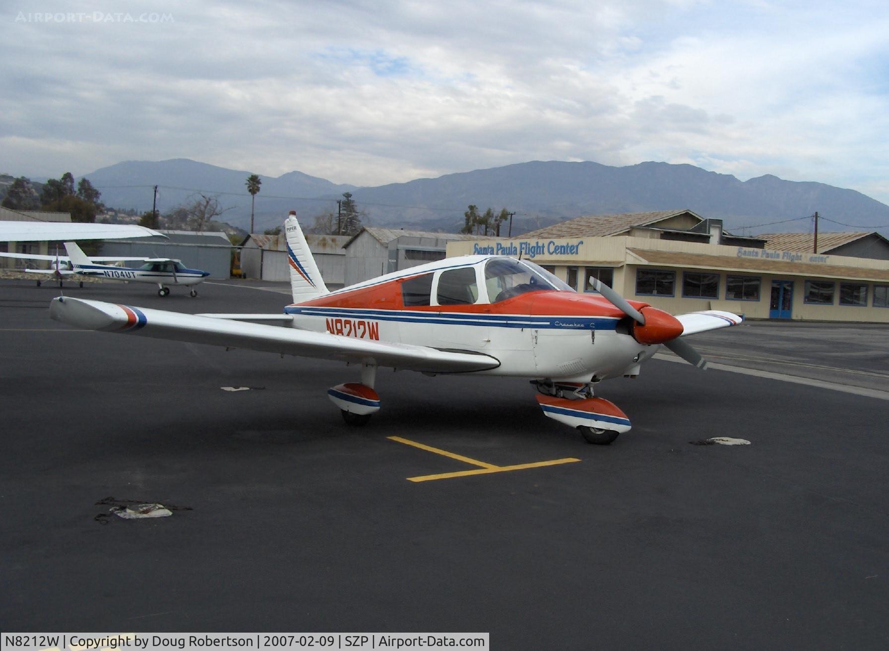N8212W, 1965 Piper PA-28-180 C/N 28-2345, 1965 Piper PA-28-180 CHEROKEE, Lycoming O&VO-360 180 Hp