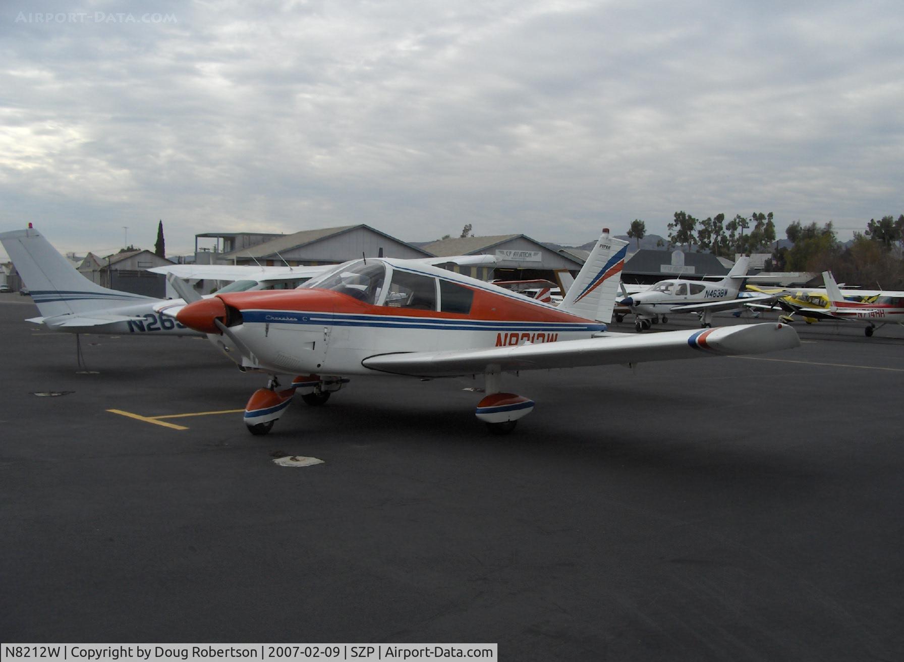 N8212W, 1965 Piper PA-28-180 C/N 28-2345, 1965 Piper PA-28-180 CHEROKEE, Lycoming O&VO-360 180 Hp