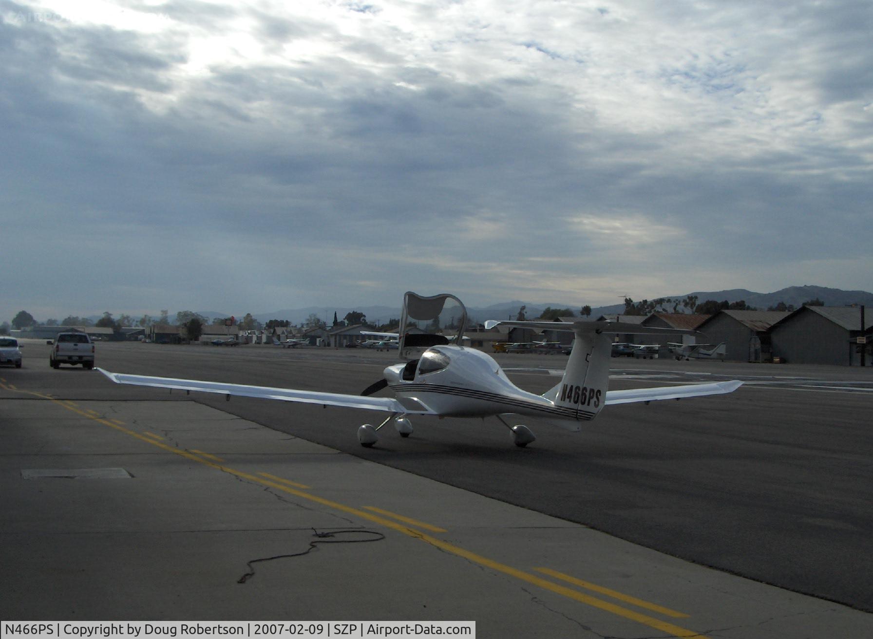 N466PS, 2005 Diamond DA-40 Diamond Star C/N 40.464, 2005 Diamond DA 40-180 DIAMOND STAR, Lycoming IO-360 180 Hp