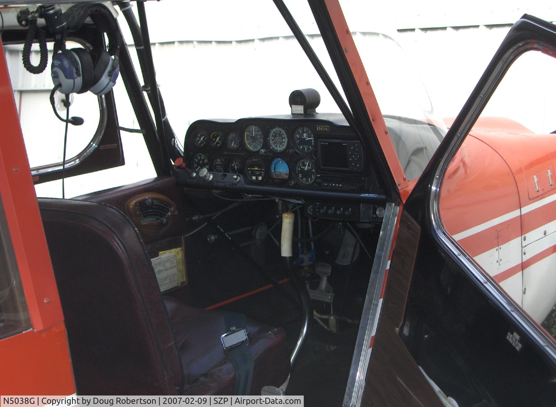 N5038G, 1979 Bellanca 7GCAA C/N 377-79, 1979 Bellanca 7GCAA CITABRIA, Lycoming O-320 150 Hp, panel