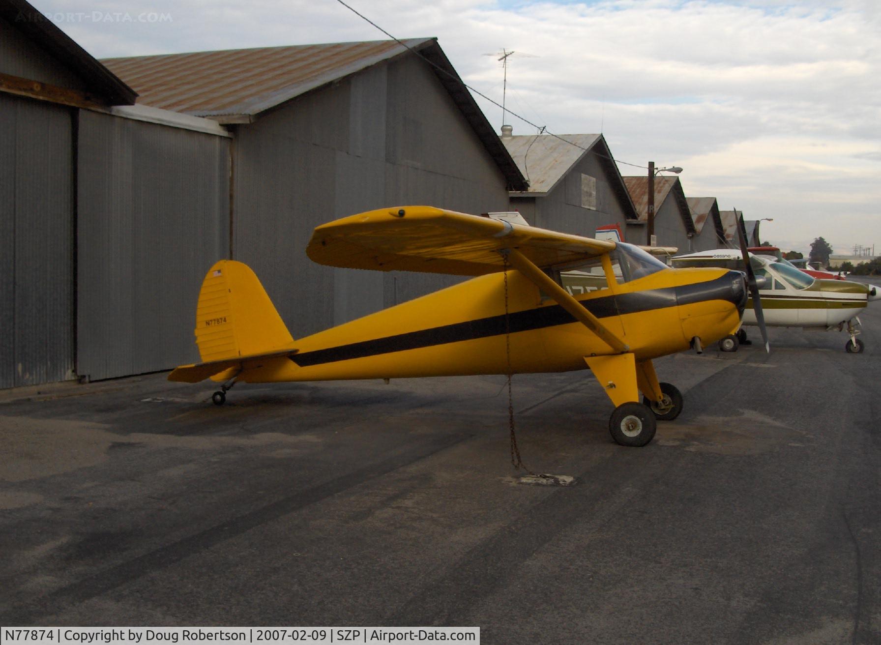 N77874, 1946 Luscombe 8A C/N 3601, 1946 Luscombe 8A, Continental C85 85 Hp