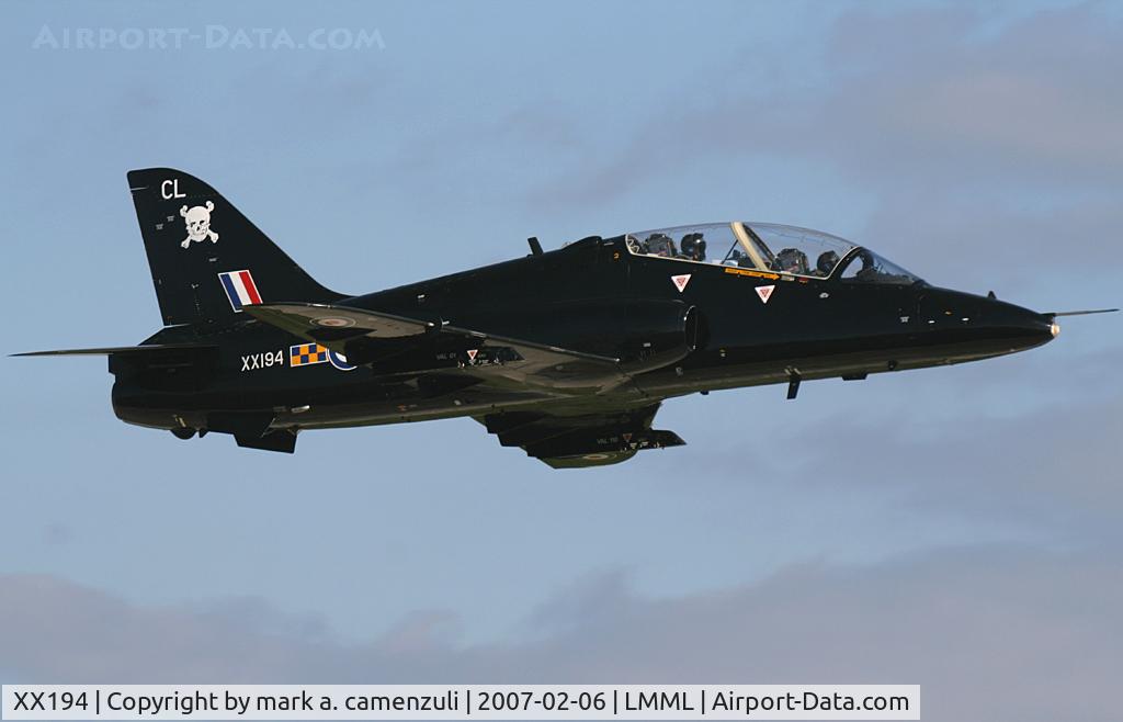 XX194, 1978 Hawker Siddeley Hawk T.1A C/N 041/312041, MILITARY