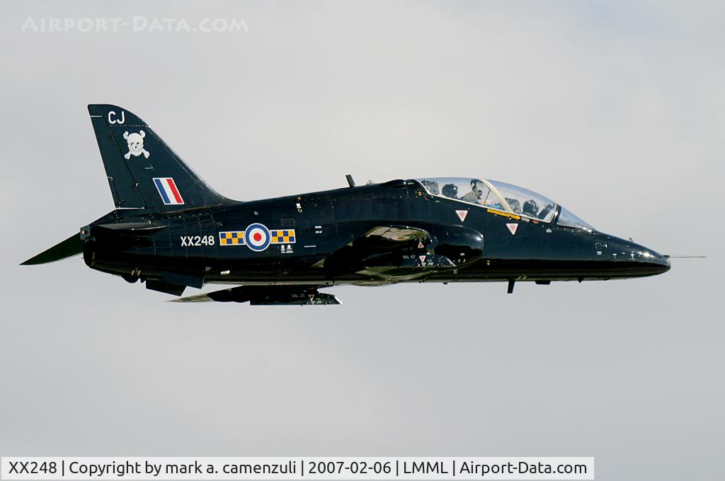 XX248, 1978 Hawker Siddeley Hawk T.1A C/N 084/312084, MILITARY