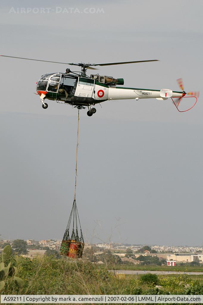 AS9211, Aerospatiale SA-316B Alouette III C/N 2295, HELICOPTER