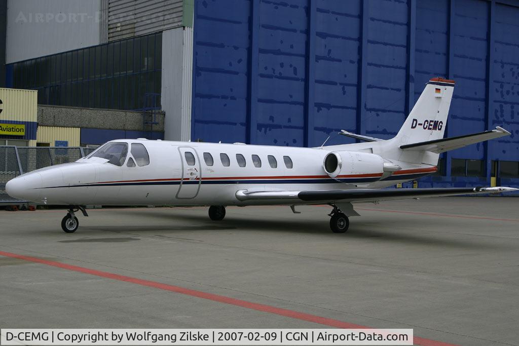 D-CEMG, 1998 Cessna 560 Cittion V Ultra C/N 560-0460, visitor