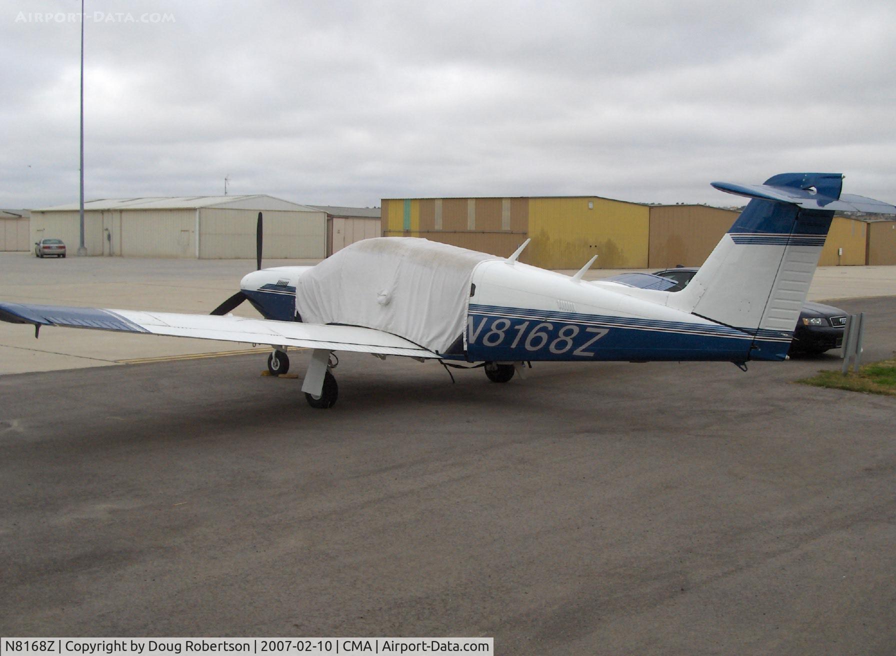 N8168Z, 1980 Piper PA-28R-201T Cherokee Arrow III C/N 28R-8031074, 1980 Piper PA-28RT-201T TURBO ARROW IV, Continental TSIO-360-FB 200 Hp, Oxygen system, Tri-blade prop package