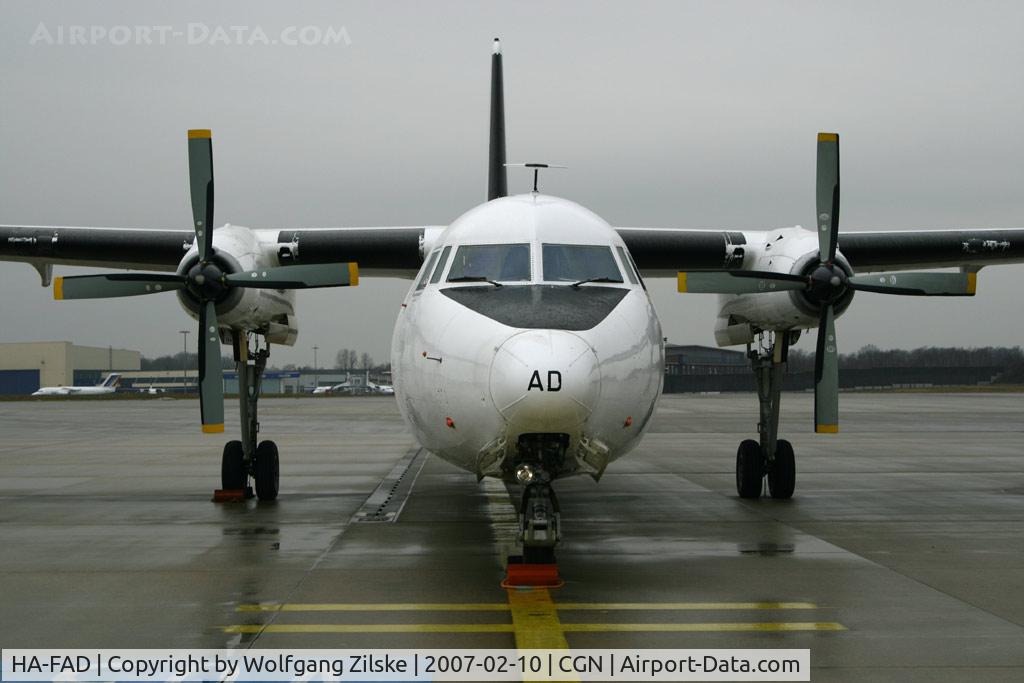 HA-FAD, 1971 Fokker F-27-500 Friendship C/N 10449, visitor