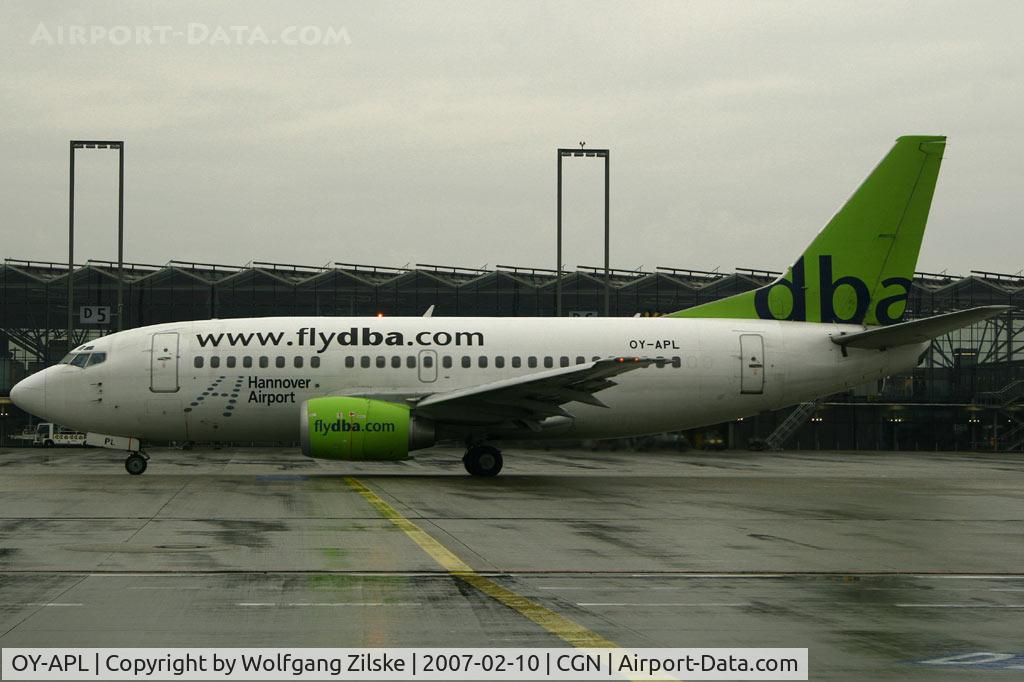 OY-APL, 1998 Boeing 737-5L9 C/N 28996, visitor