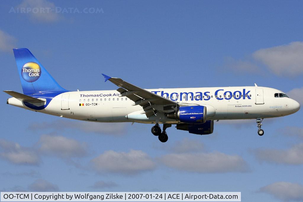OO-TCM, 1993 Airbus A320-212 C/N 420, visitor
