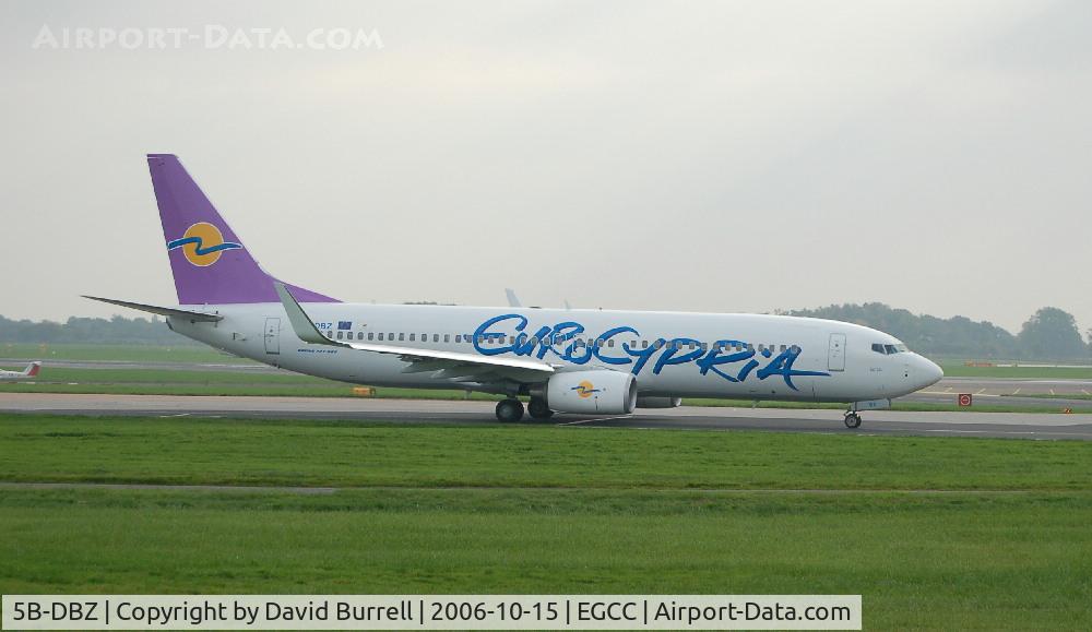 5B-DBZ, 2006 Boeing 737-8BK C/N 33030, Eurocypria - taxiing