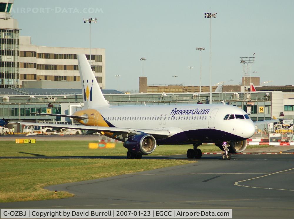 G-OZBJ, 1993 Airbus A320-212 C/N 446, Monarch - Taxiing